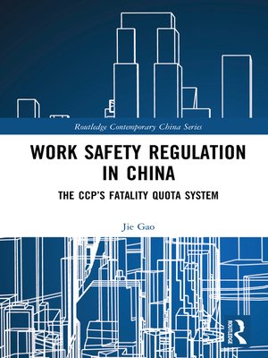cover image of Work Safety Regulation in China
